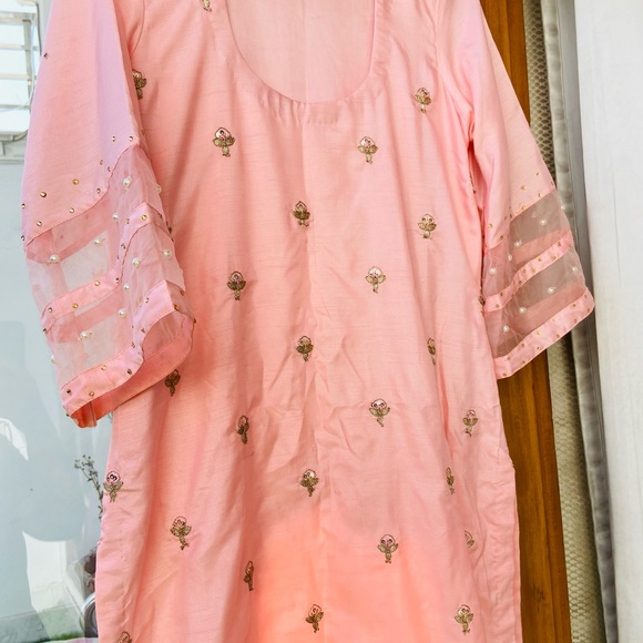 Designer organza suit - Picture 3 of 7